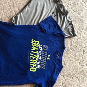 2 under Armour shirts